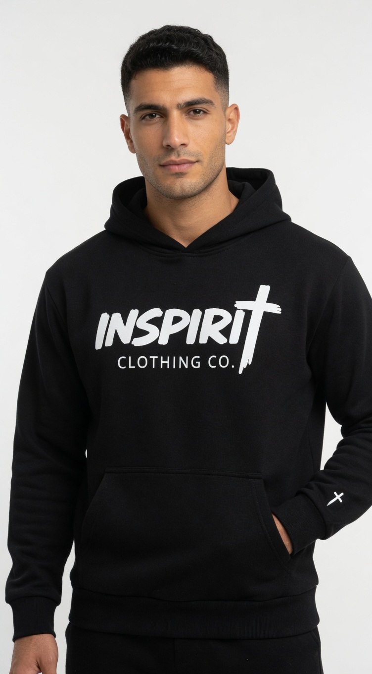 Inspirit Hoodie model