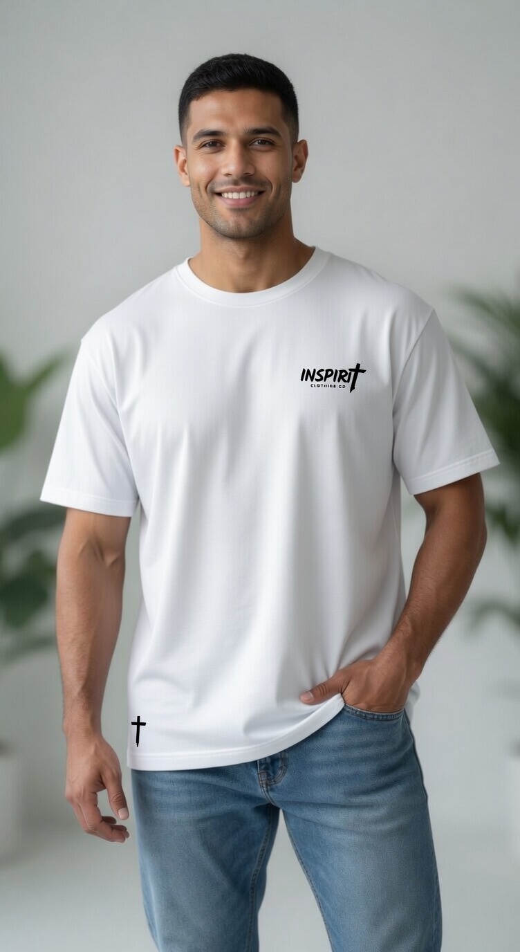 Spiritual Badass tee white