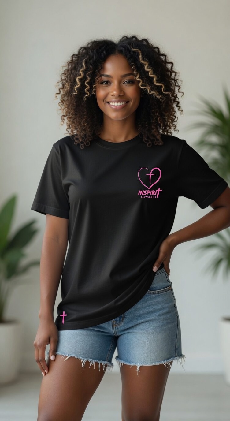 Heart Tee model