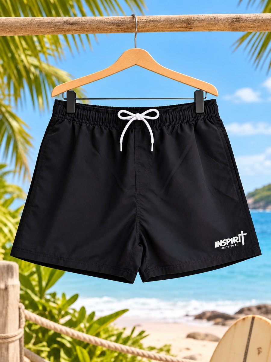 Inspirit Beach Shorts front