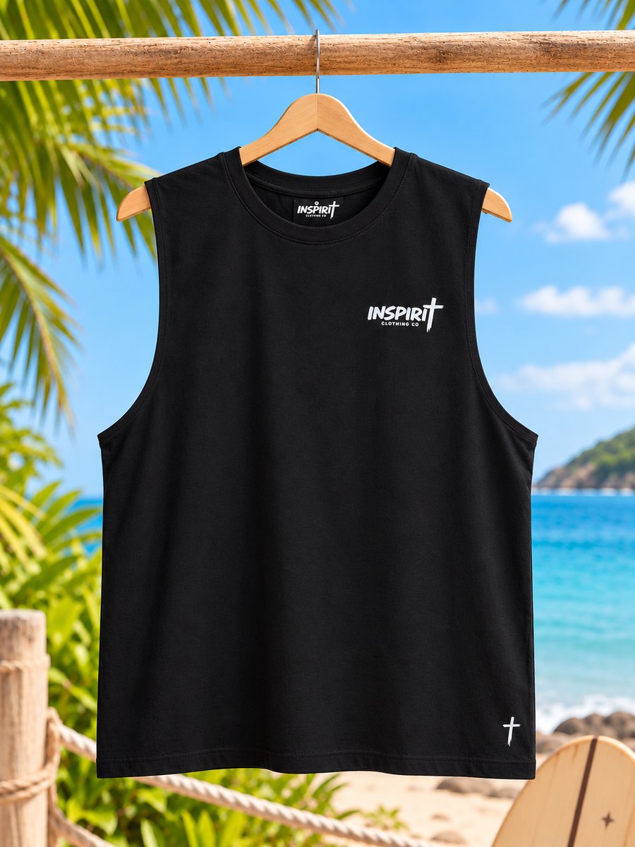 Jesus Fish Singlet front