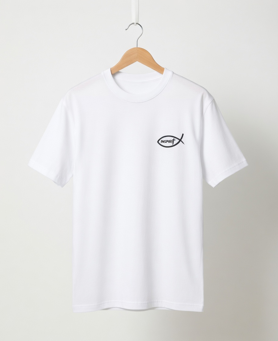 Jesus Fish Tee front