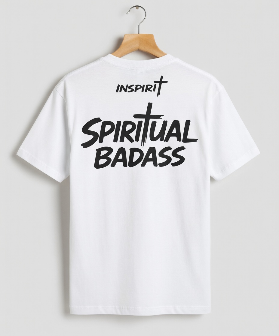 Spiritual Badass Tee back
